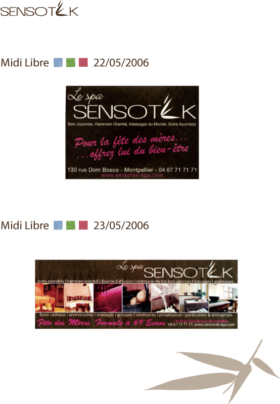 Sensotek advertising
